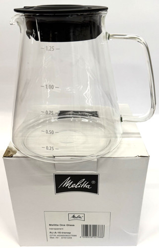 Melitta one glass caraffa - glass, di